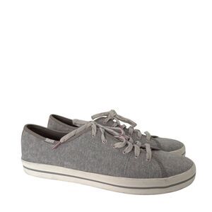 Keds Women's Gray Kickstart Geo Jersey Sneakers